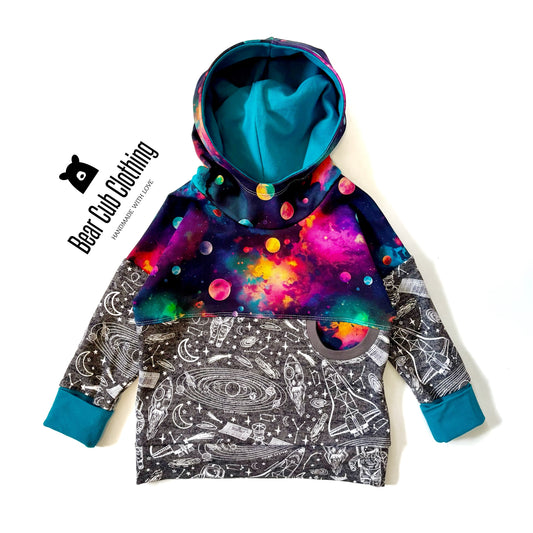 1-3 years Space Hoodie