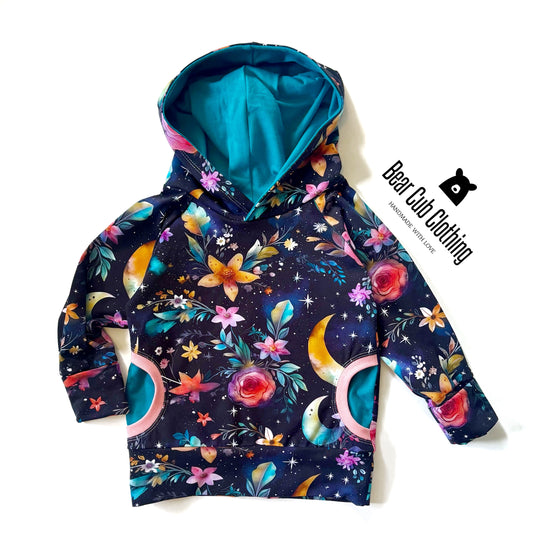 1-3 years Moon Garden Hoodie