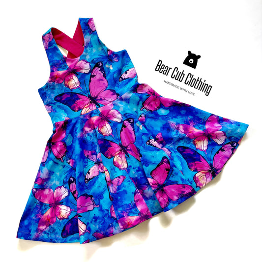 2t Butterfly Dress