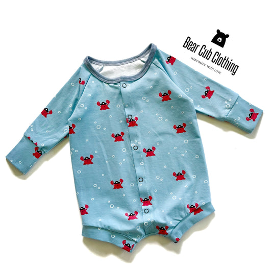 9-12 months Crab Romper