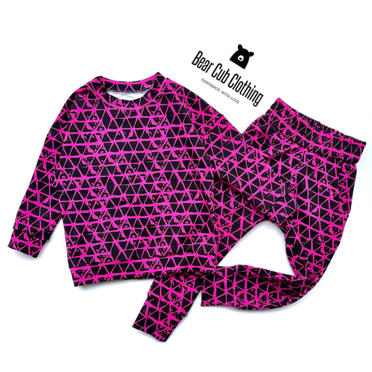 5t Pink Jogger Set