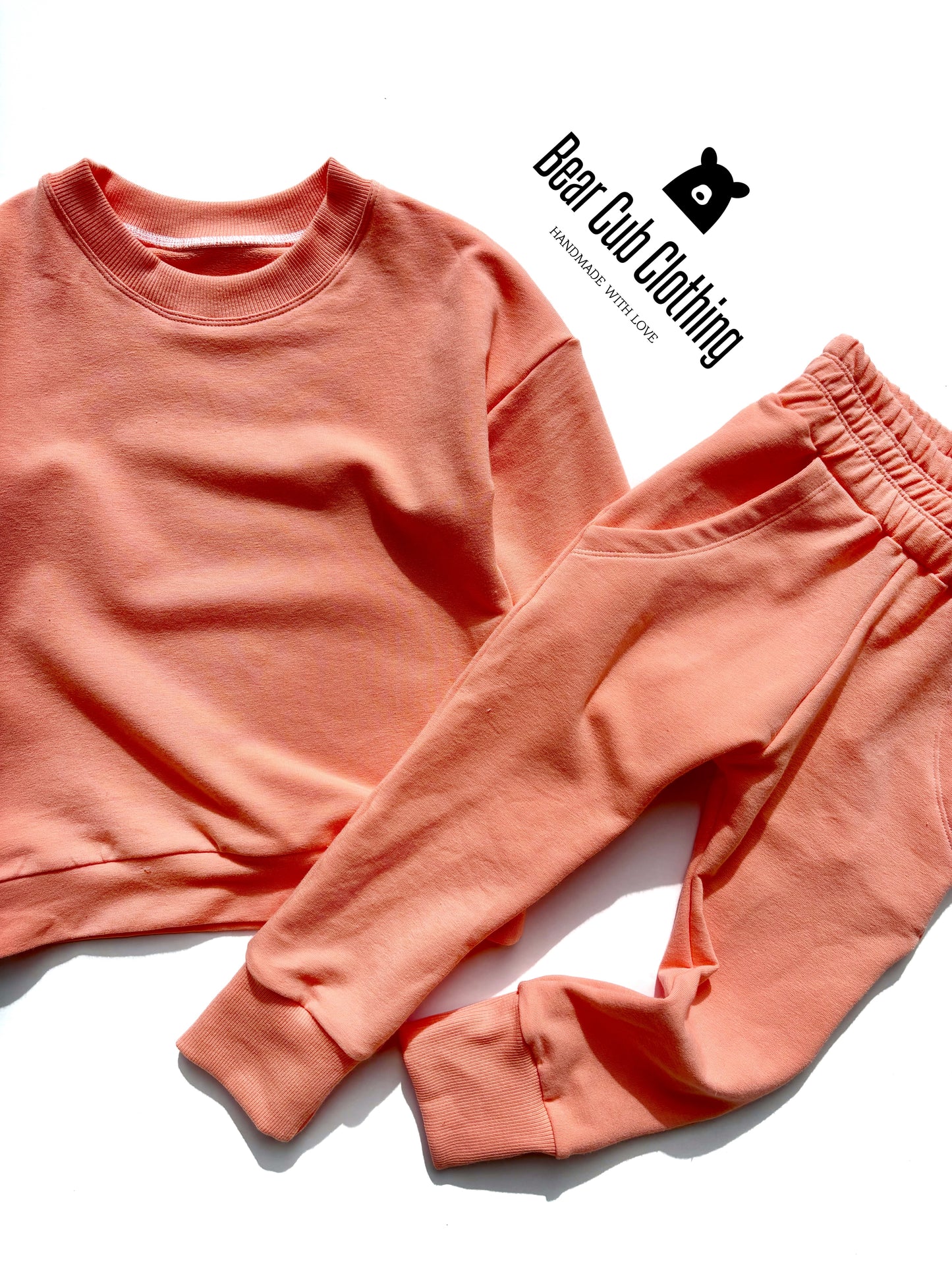 3t Electric Coral Pullover and Joggers Set