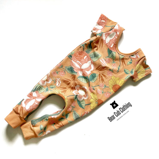 2t Retro Floral Romper