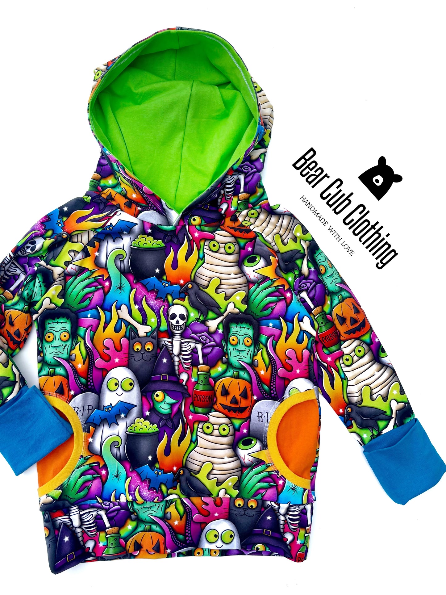 6-9 years Halloween Character Hoodie