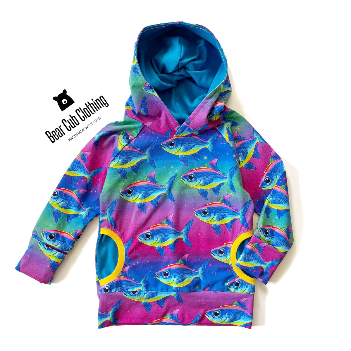 3-6 year Neon Tetra Hoodie