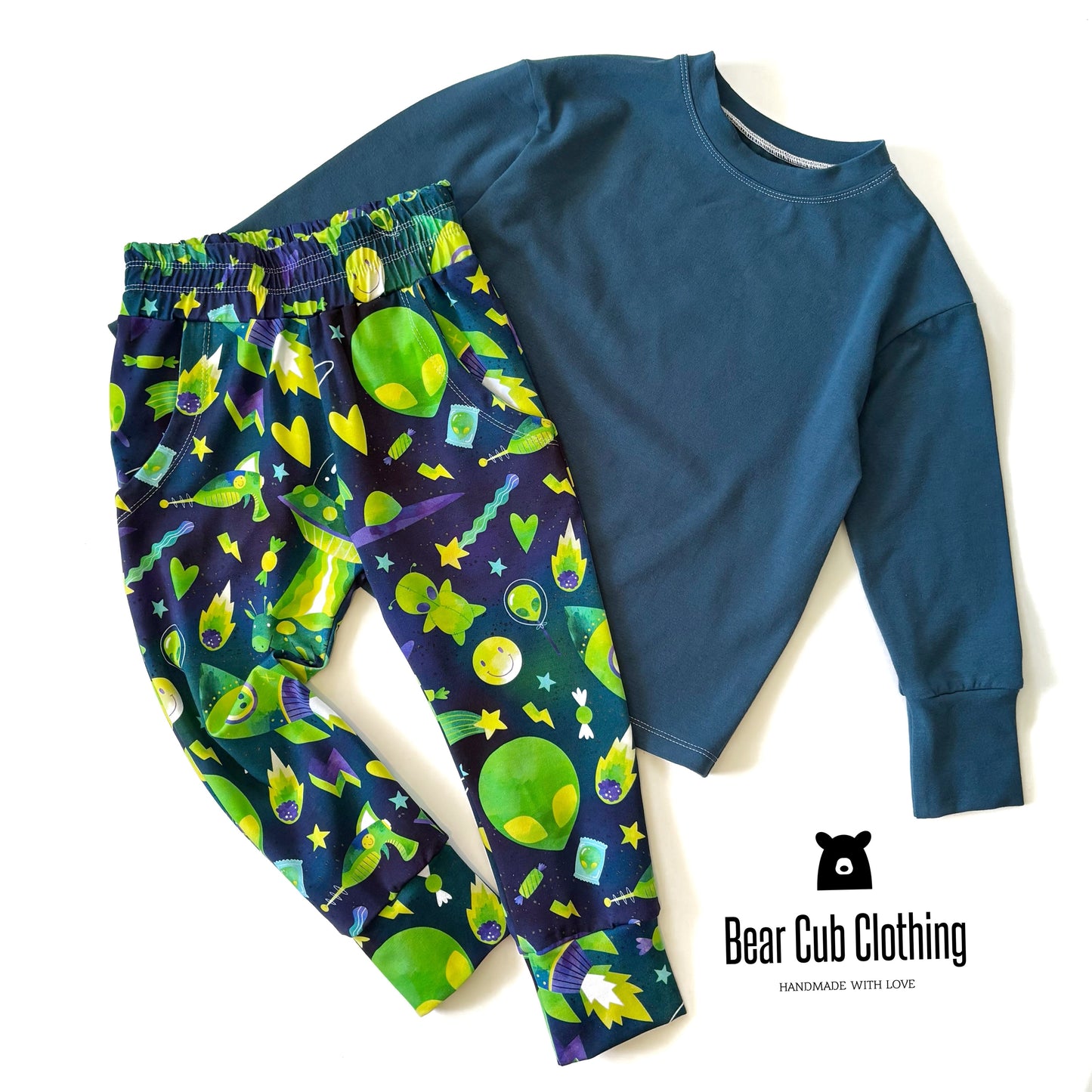 4t Alien Joggers and Tee Set