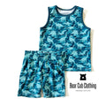 4t Camo Dinosaur Tank & Shorts Set