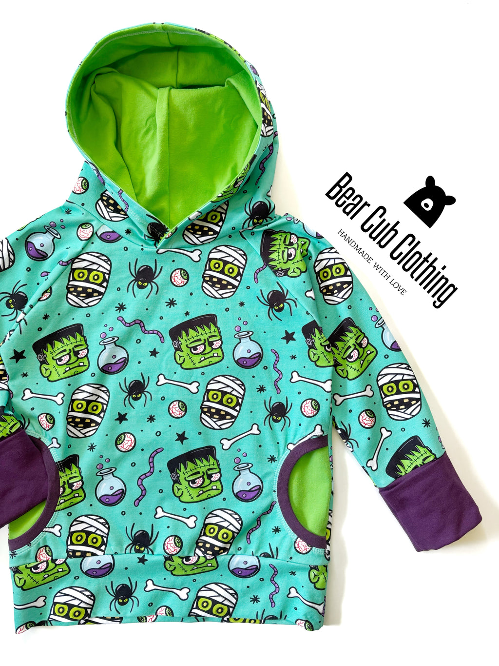 4-7 year Frankenstein Hoodie