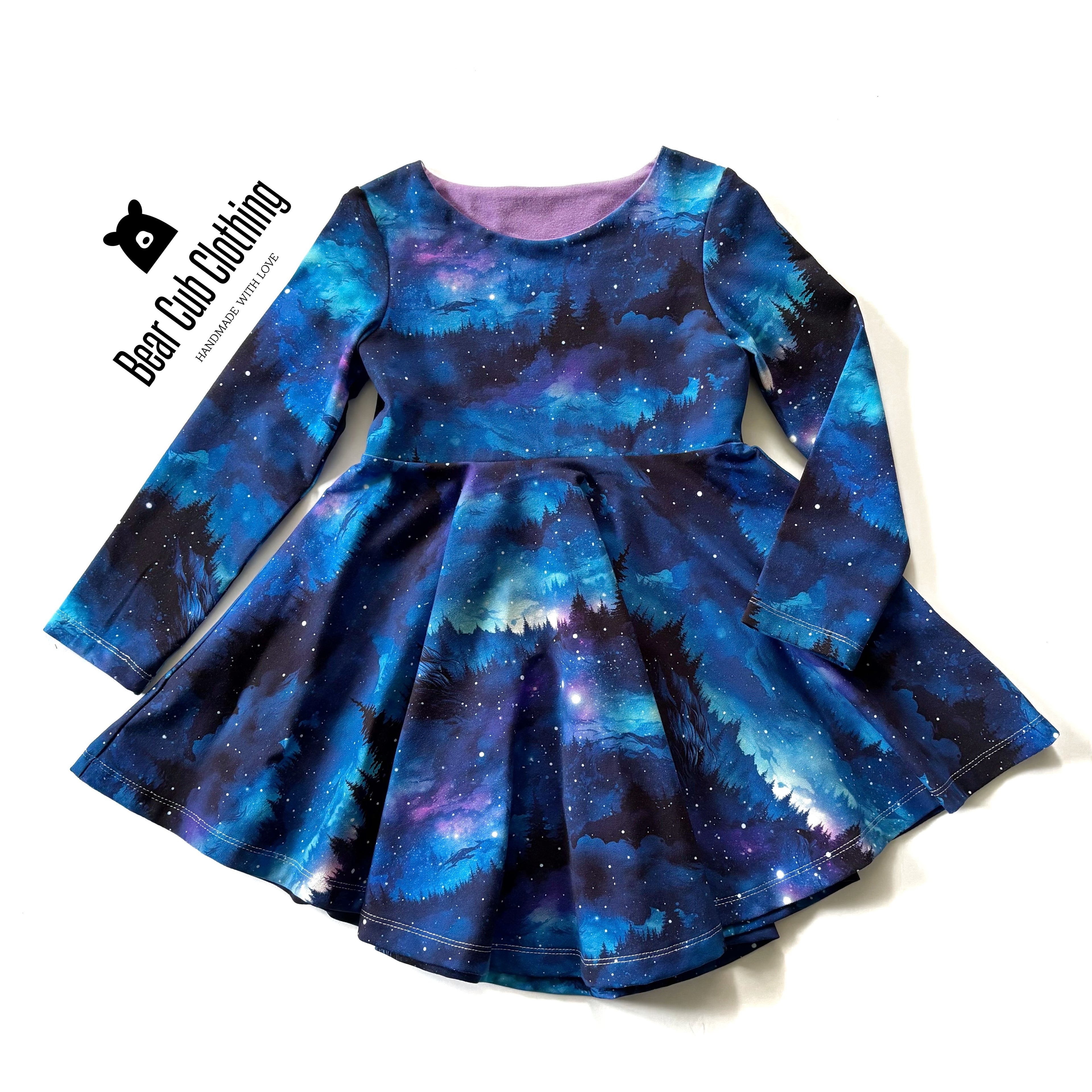 4t Galaxy Forest Dress