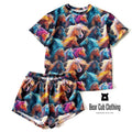 8/9 Horse Tee & Breezy Shorts Set