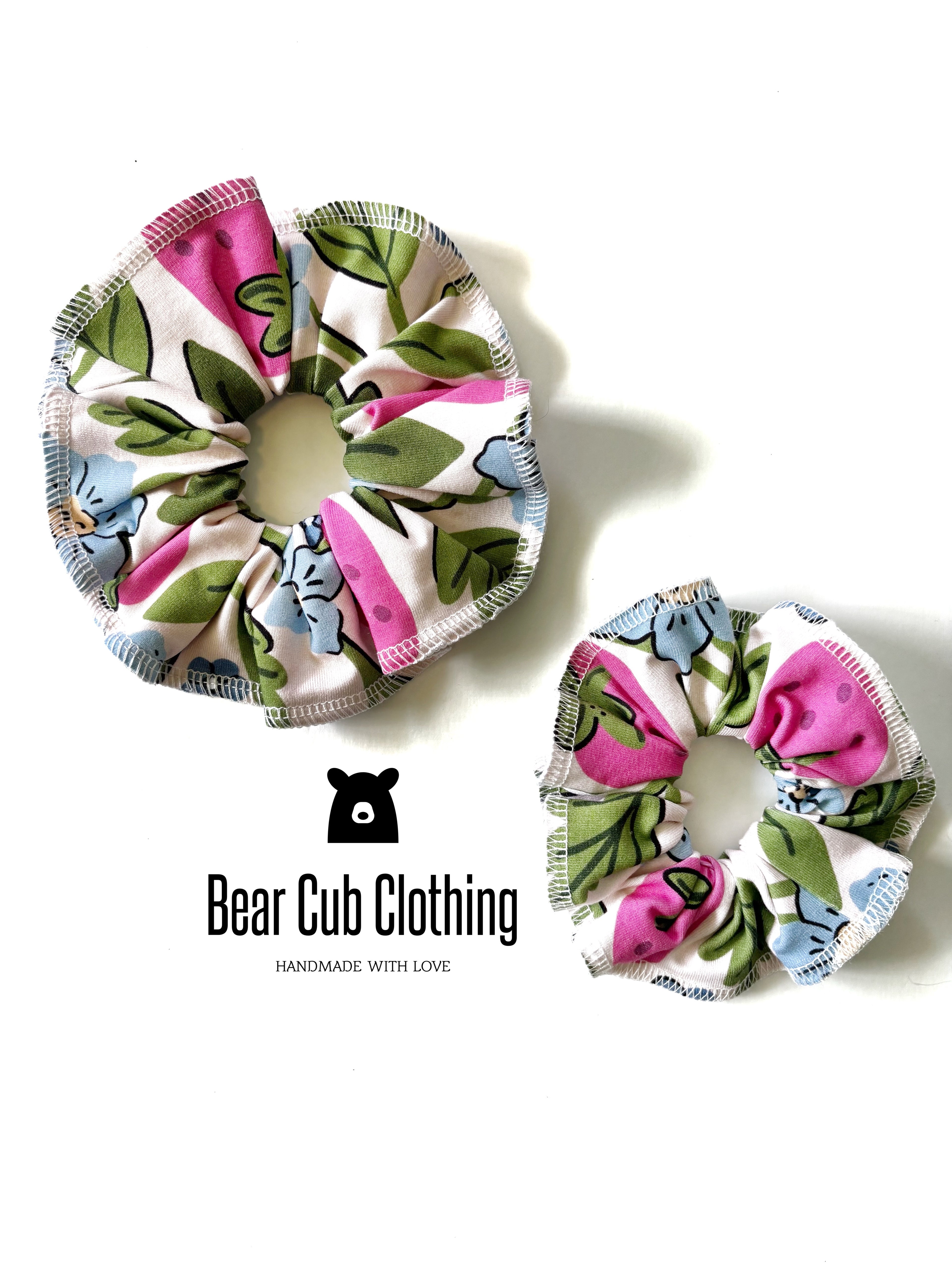 Strawberry Scrunchies