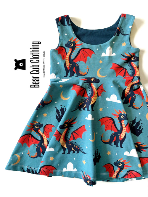 1-3 year Dragon Dress
