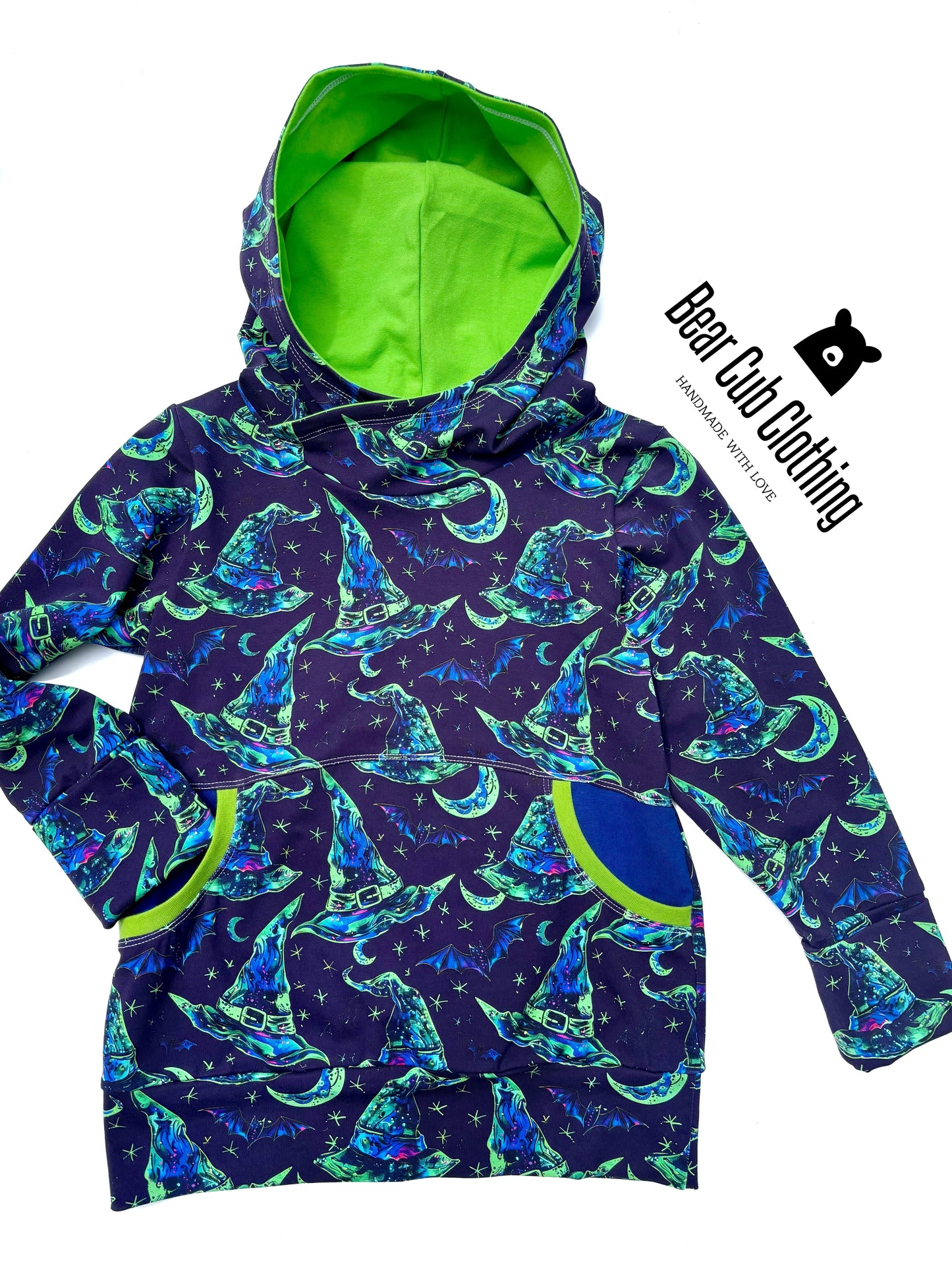 7-10 years Witches Hat Hoodie