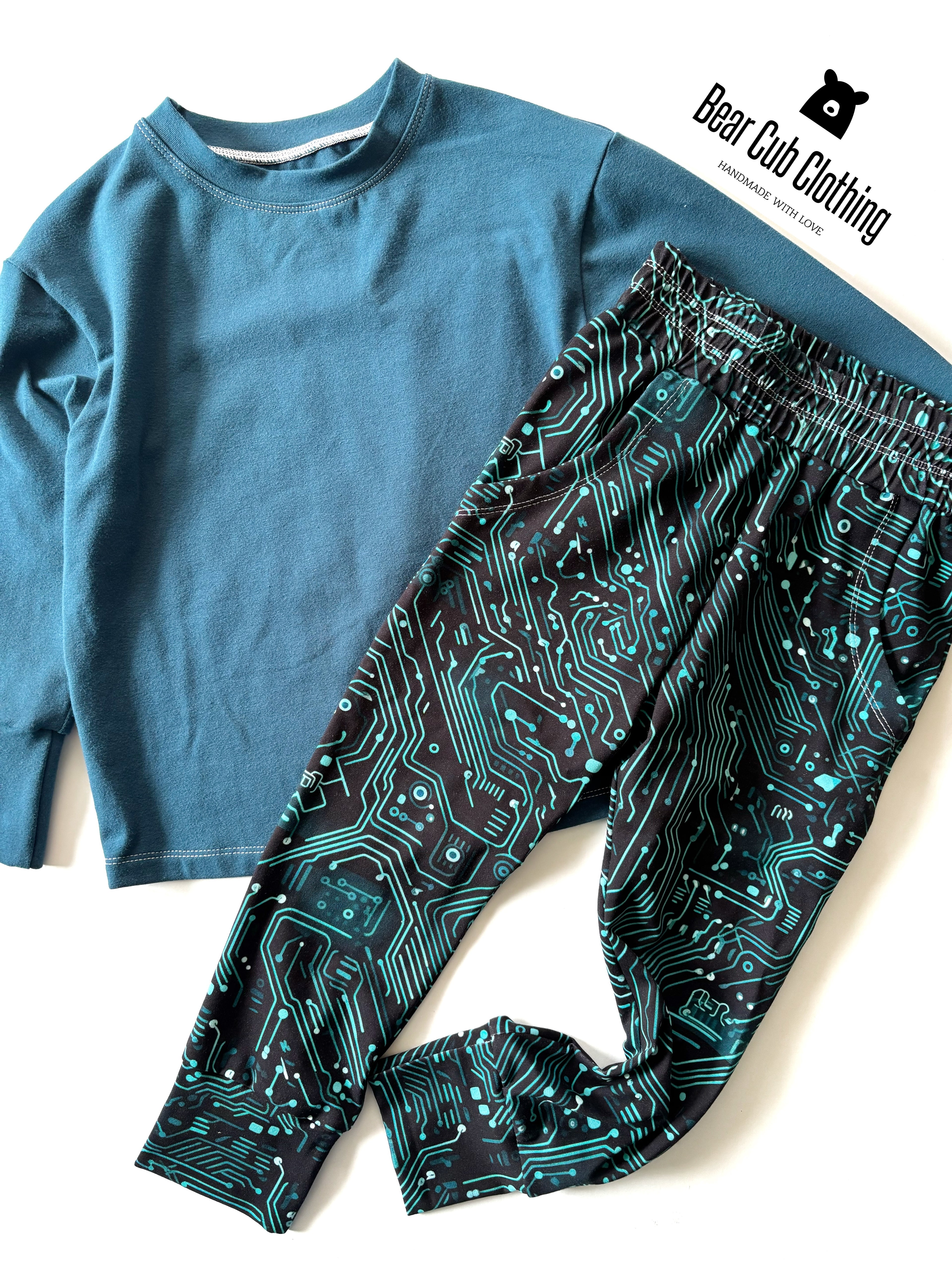 5t Circuit Board Joggers & Tee Set