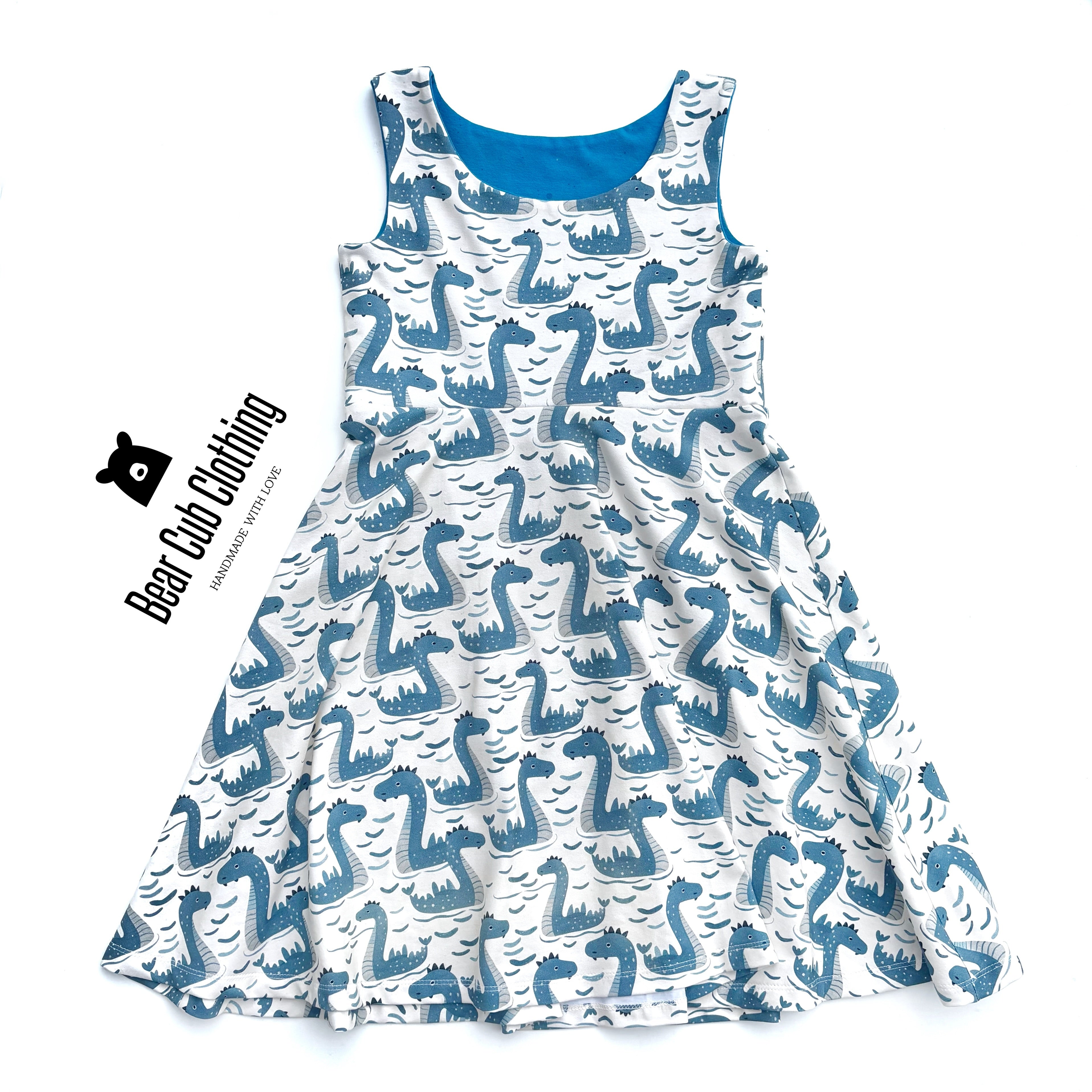 6-9y Lochness Monster Dress