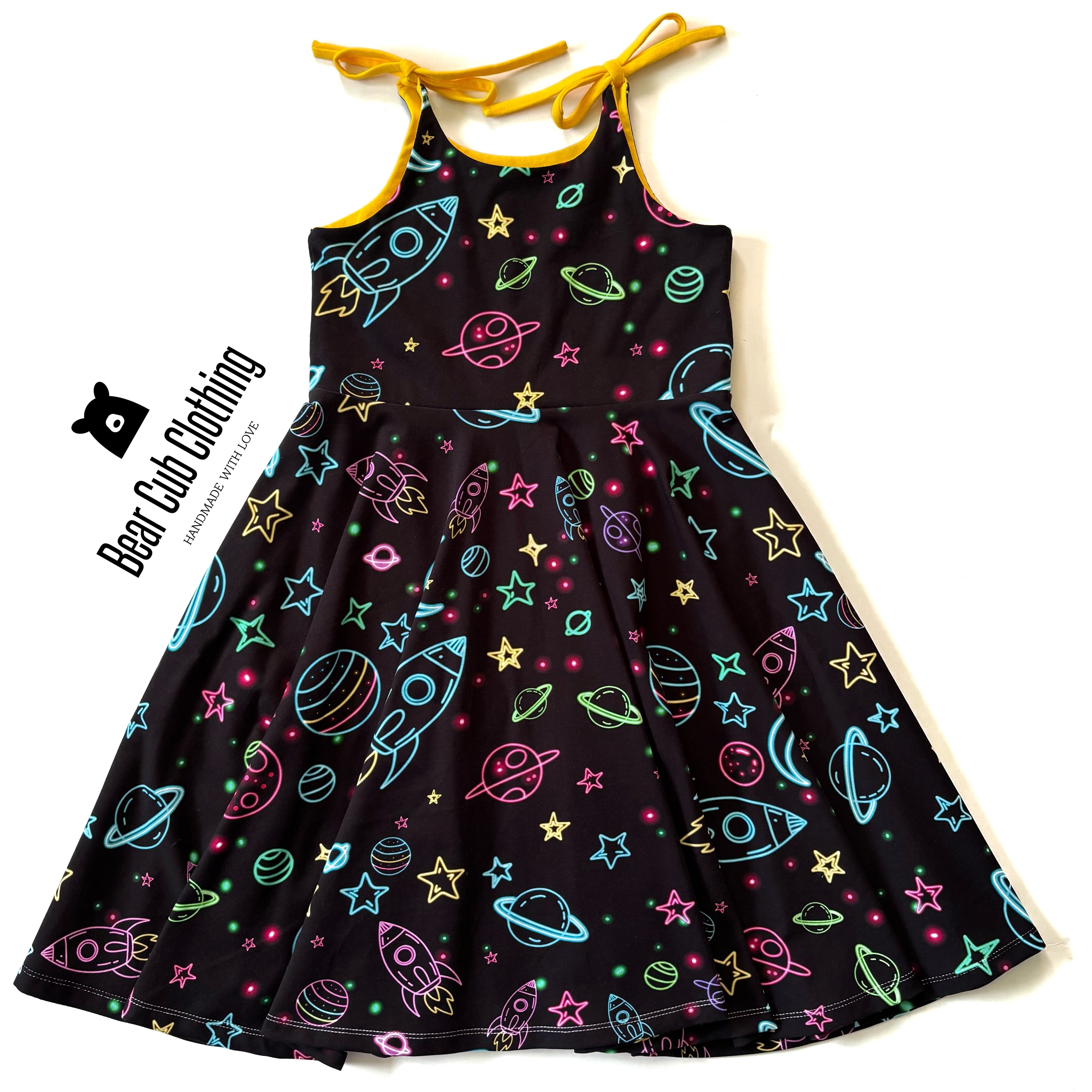 8 Neon Space Dress