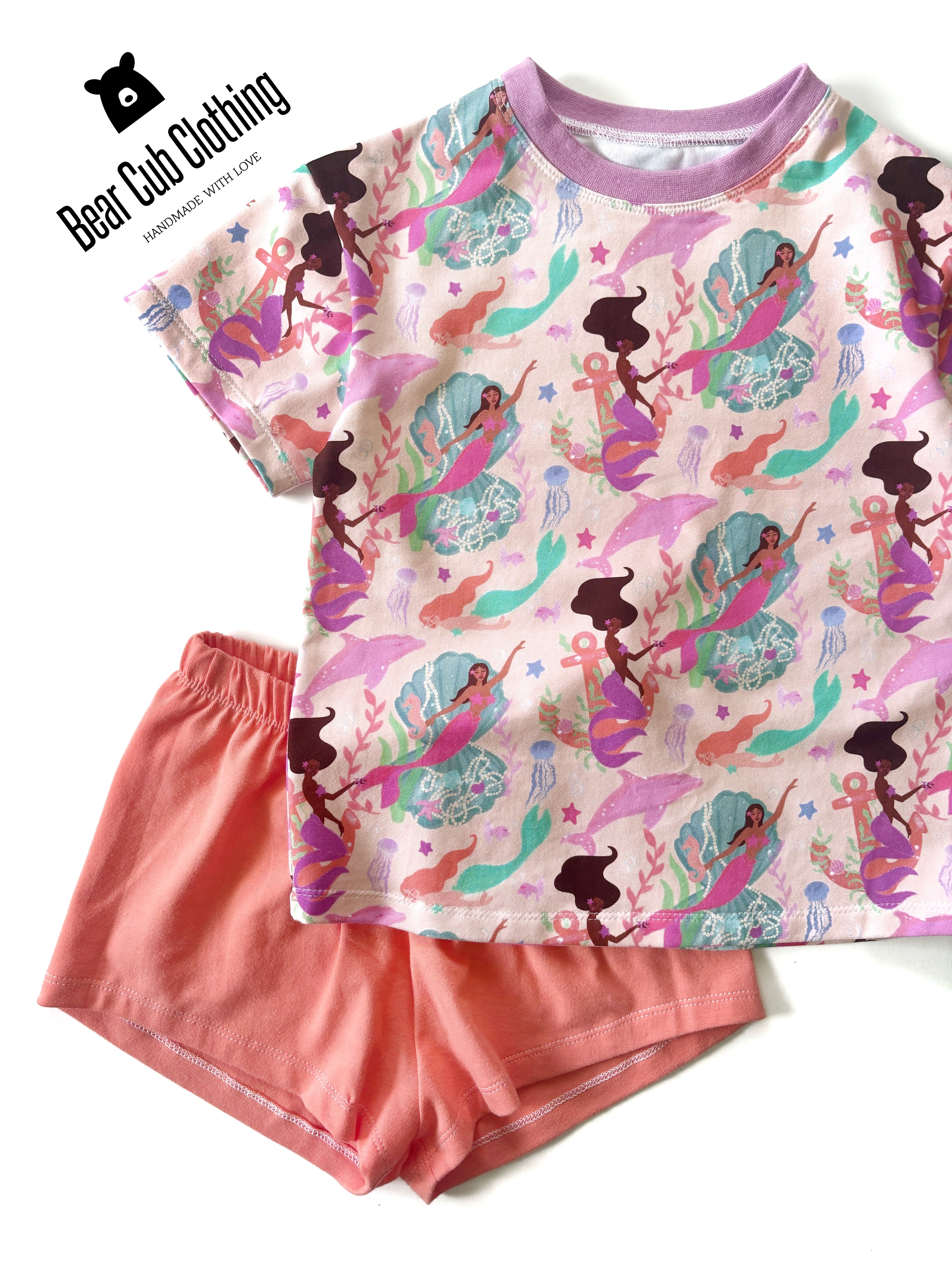 5t Mermaid Tee & Breezy Shorts
