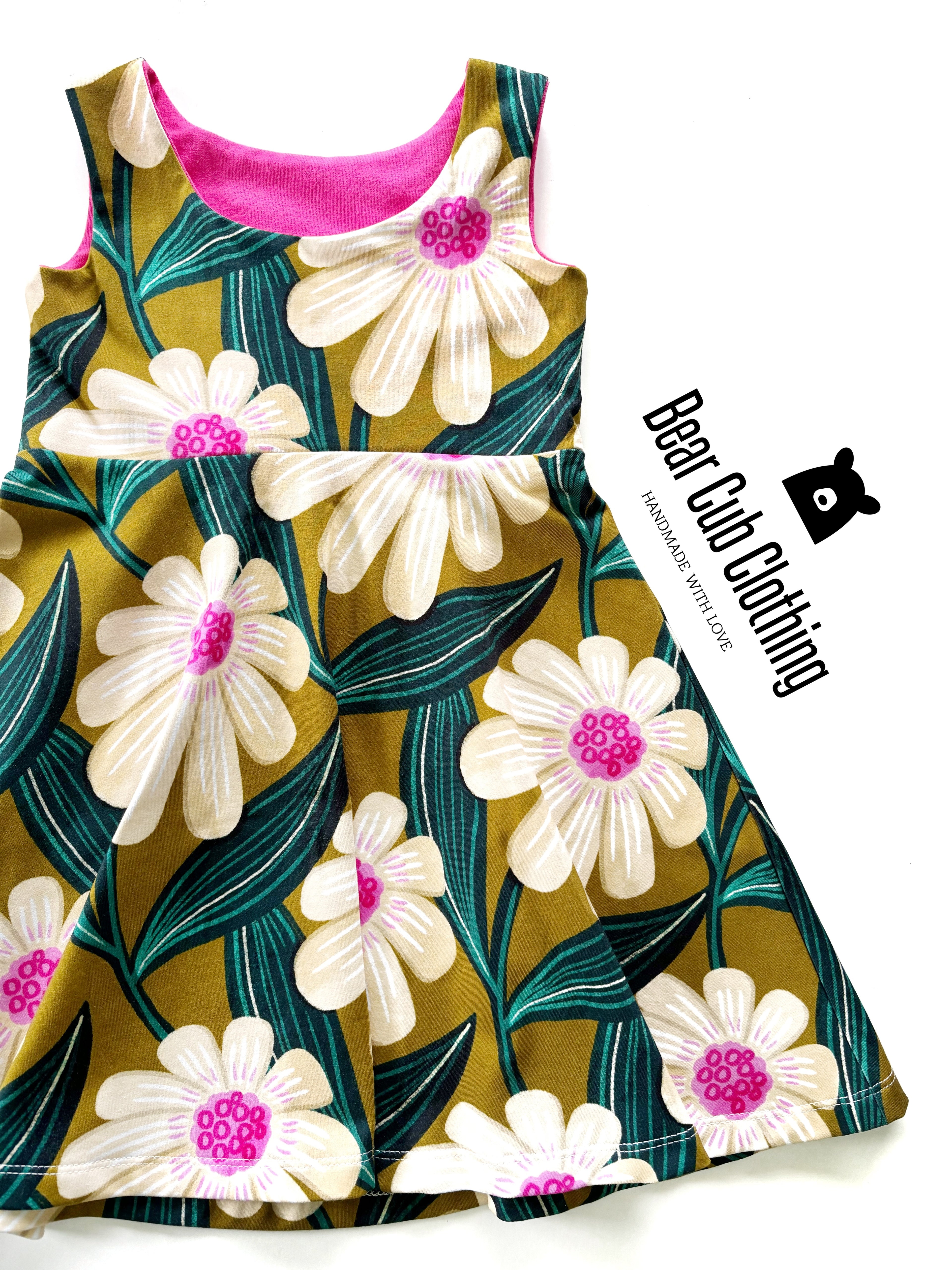 18 months-4t Boho Floral Dress