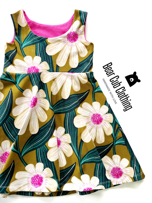 18 months-4t Boho Floral Dress