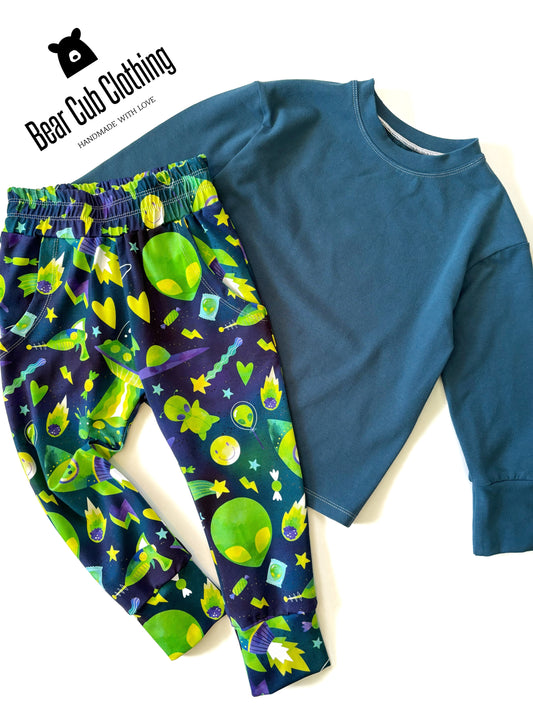 4t Alien Joggers and Tee Set