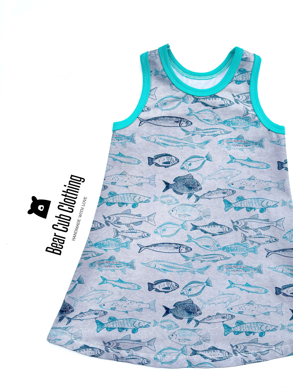 2t Fish Racerback Dress