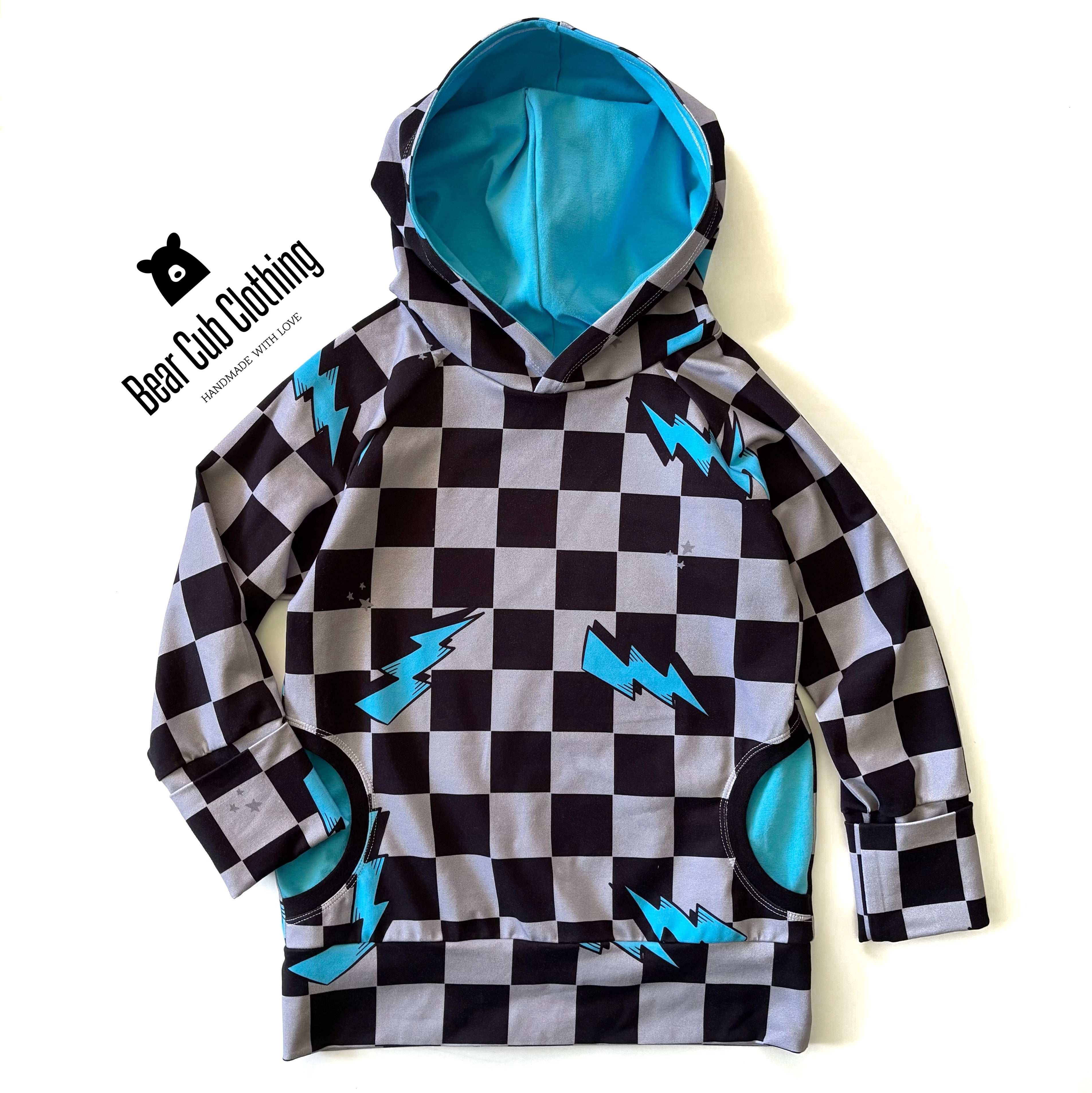 7-10 year Lightning Bolt Hoodie