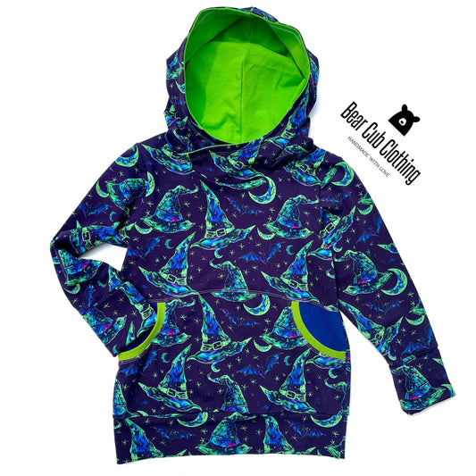 7-10 years Witches Hat Hoodie
