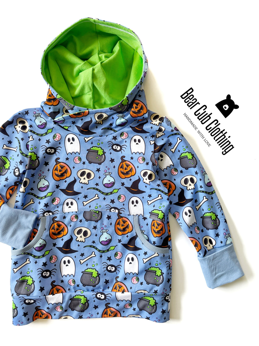 6-9 year Ghost and Pumpkin Hoodie
