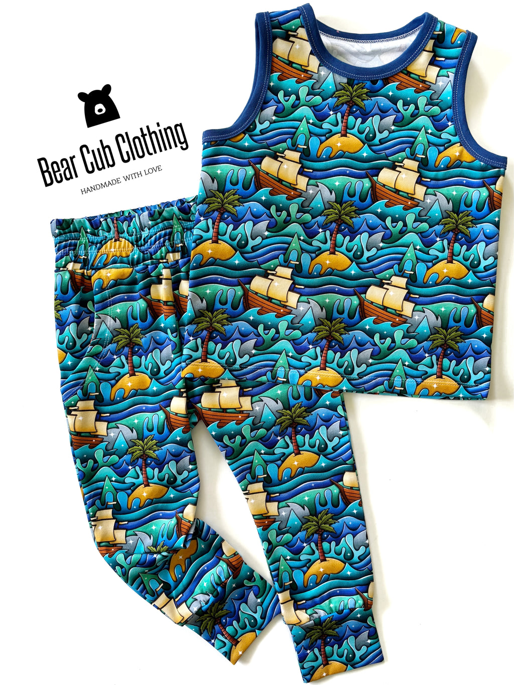 3t Pirate Ship Tank & Joggers