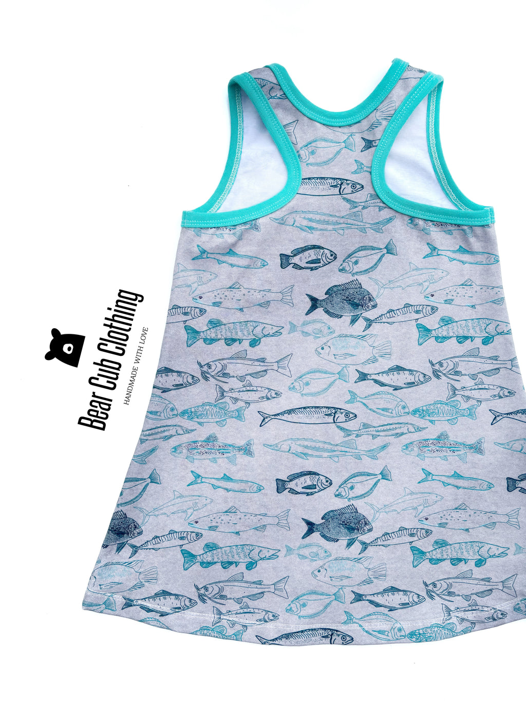2t Fish Racerback Dress