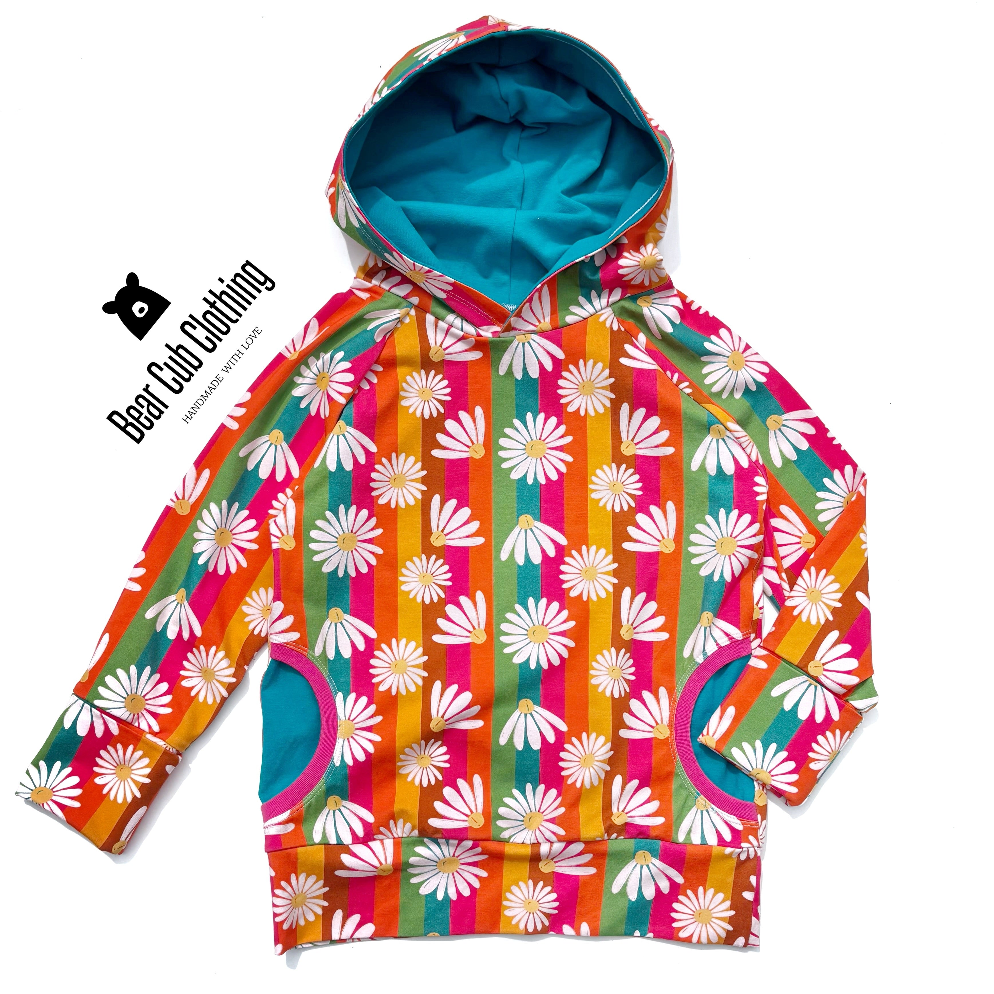 9-12 year Daisy Hoodie