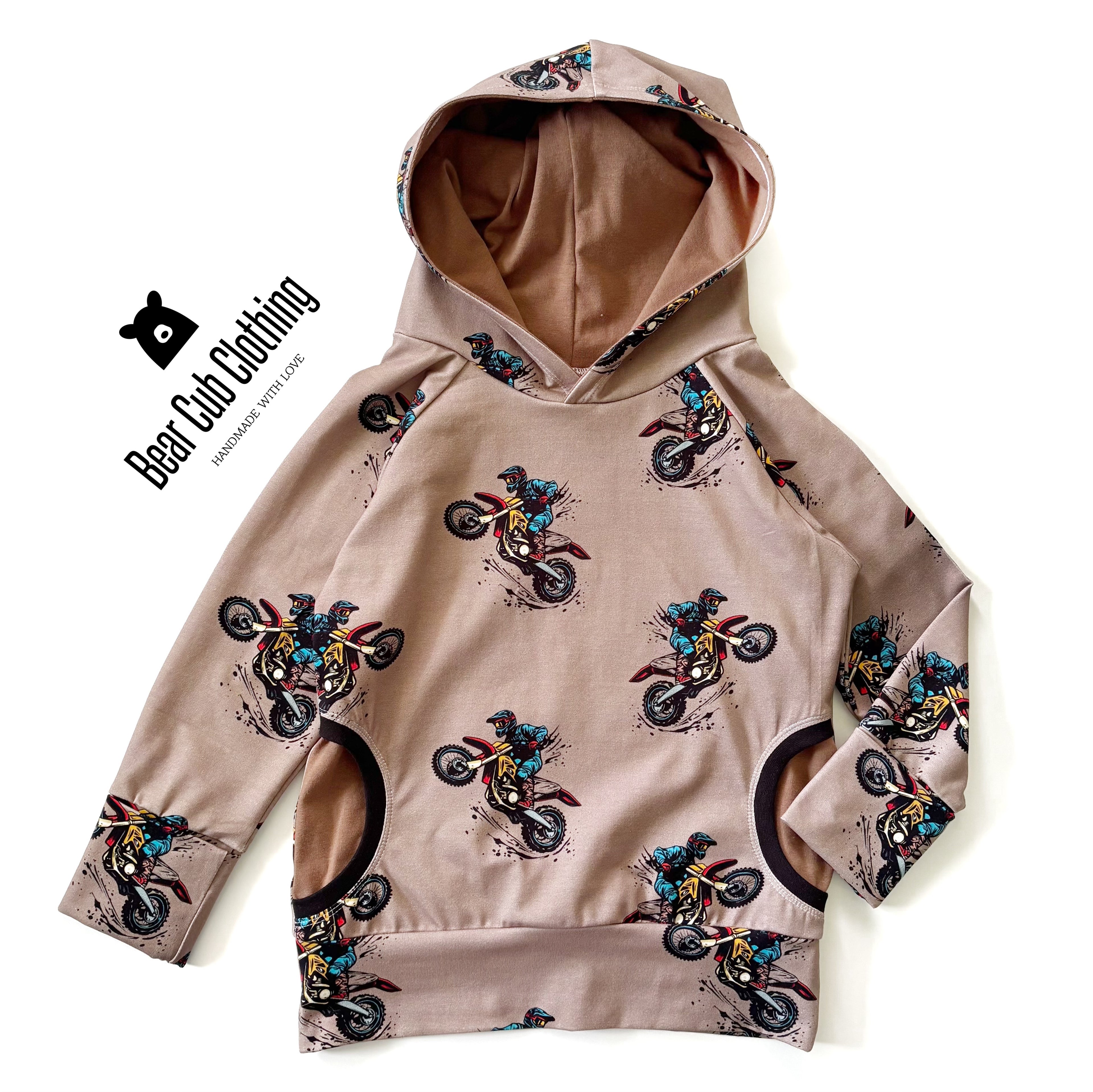 4-7 year Motocross Hoodie