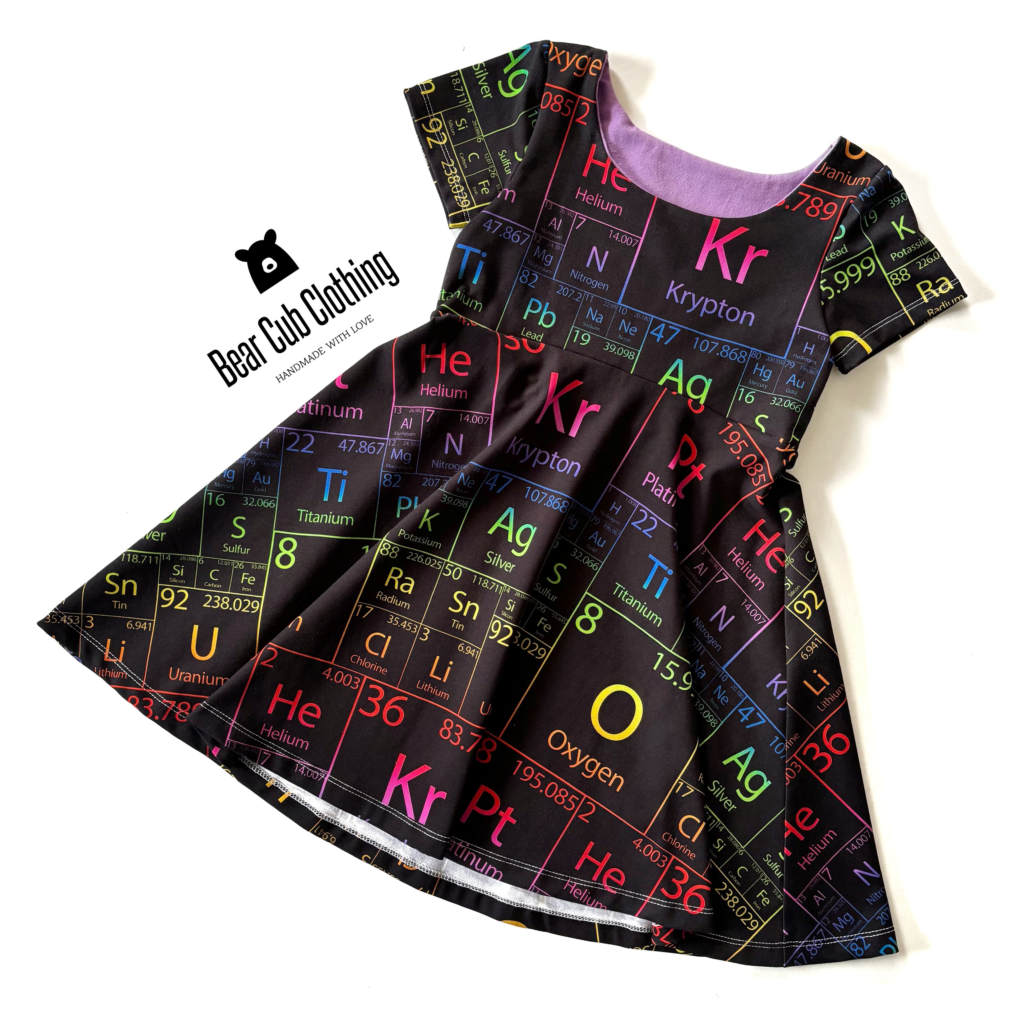 3-6 years Periodic Table Dress
