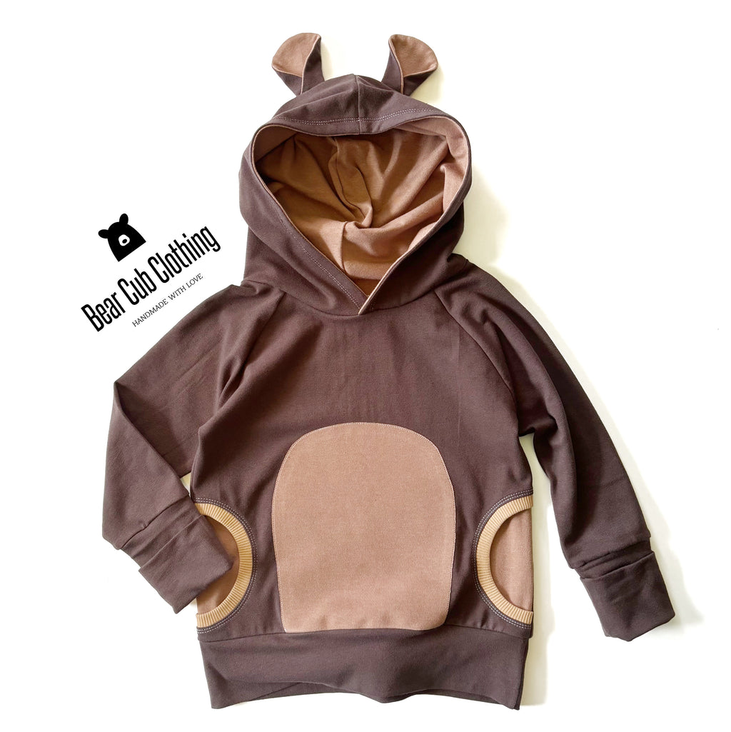3-6 year Bear Hoodie