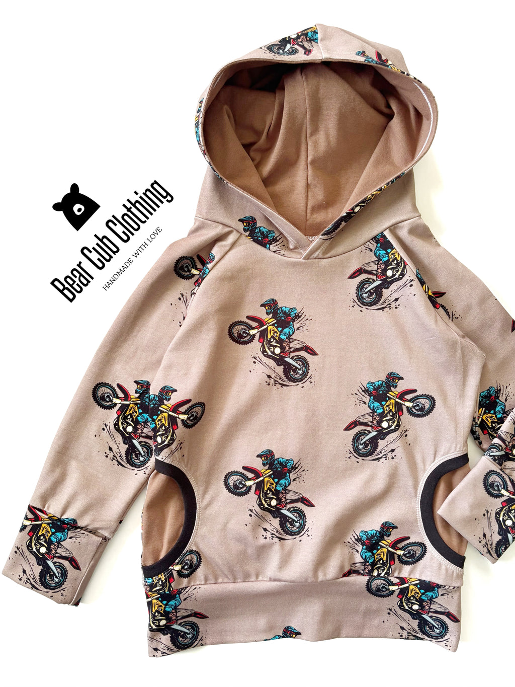 4-7 year Motocross Hoodie