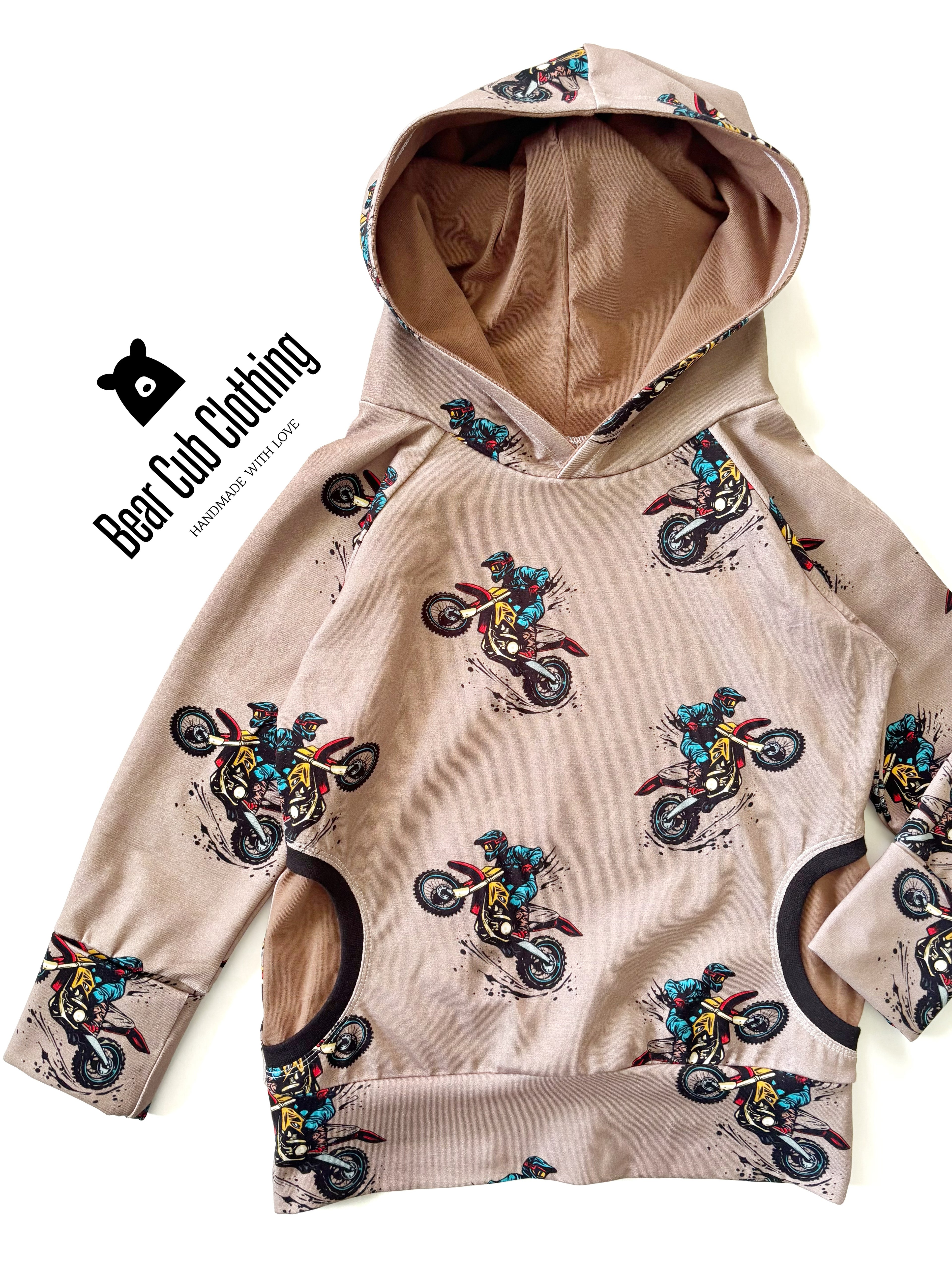 4-7 year Motocross Hoodie