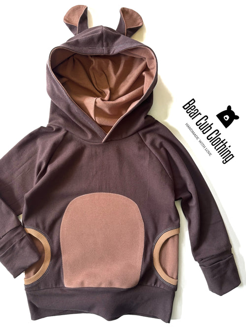 3-6 year Bear Hoodie