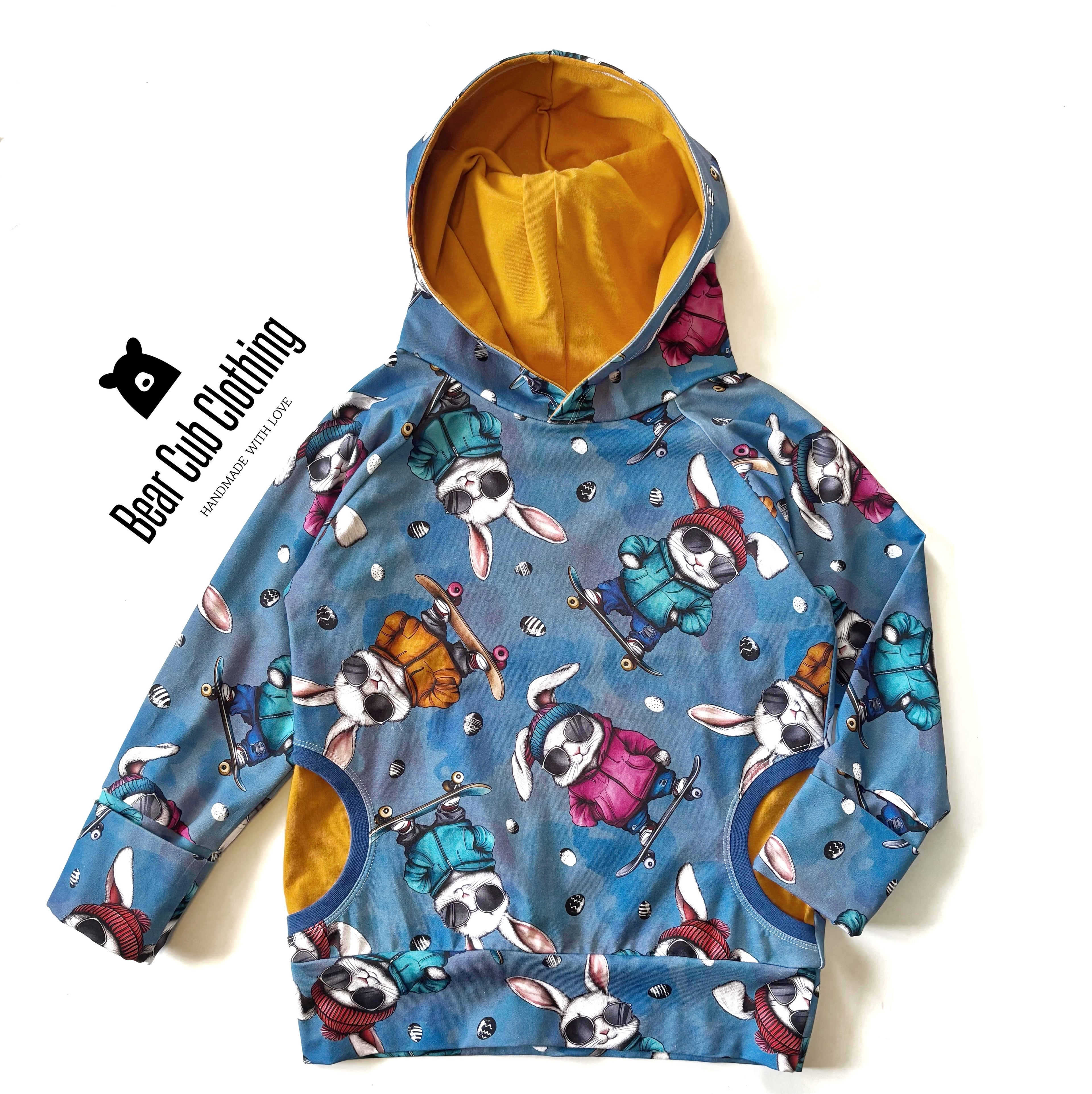 7-10y Skater Bunny Hoodie