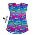 8 Neon Tetra Tee Shirt Dress