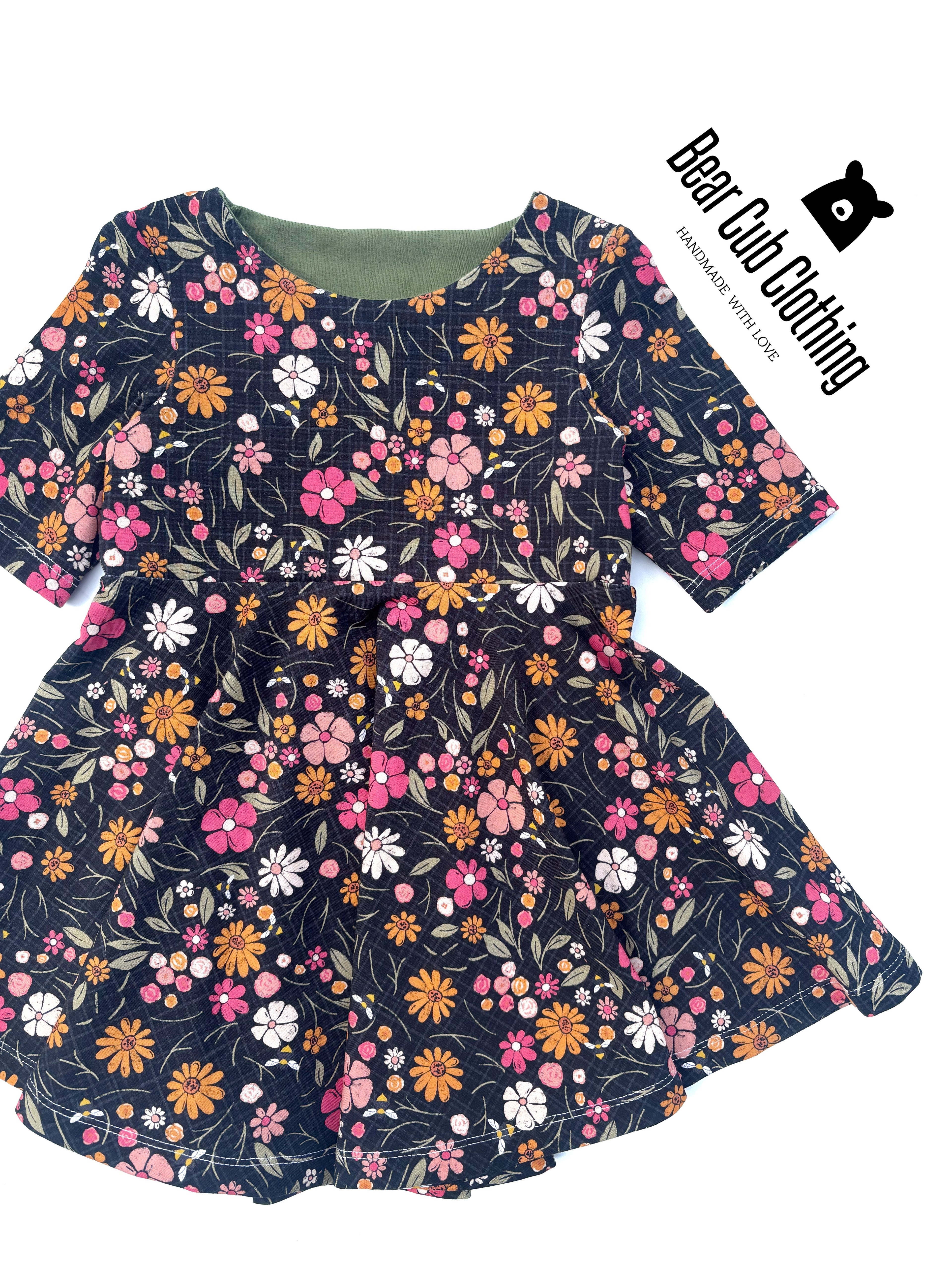 3t Bee Floral Dress