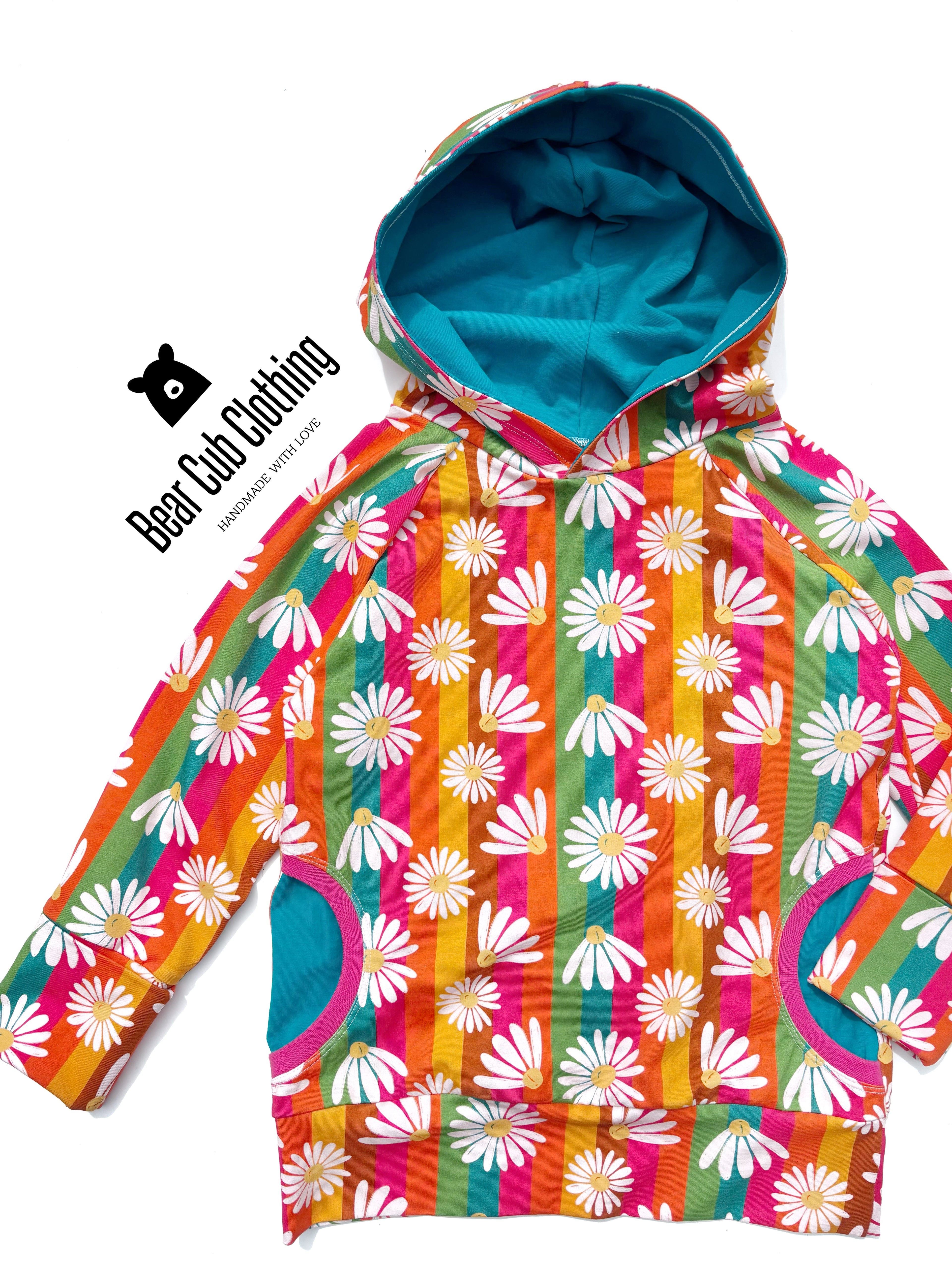 9-12 year Daisy Hoodie