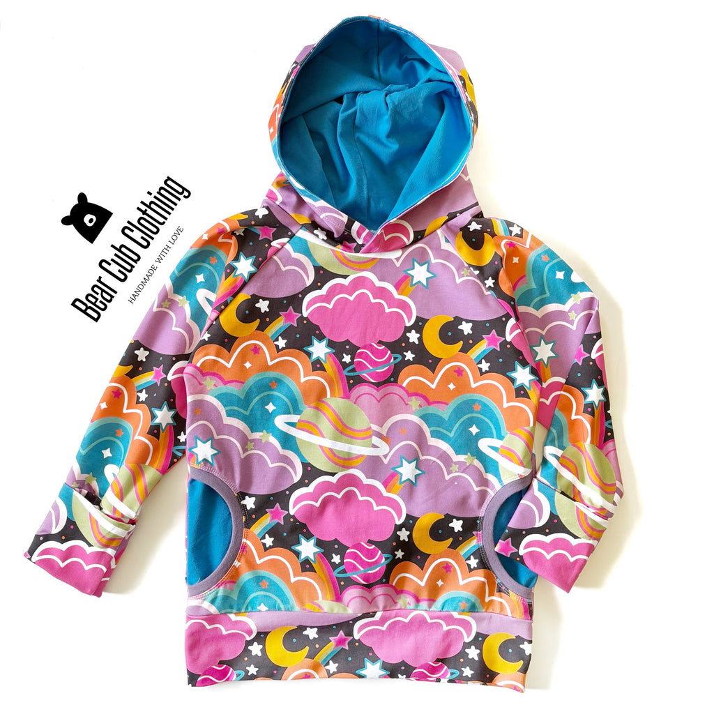 7-10 year Space Hoodie