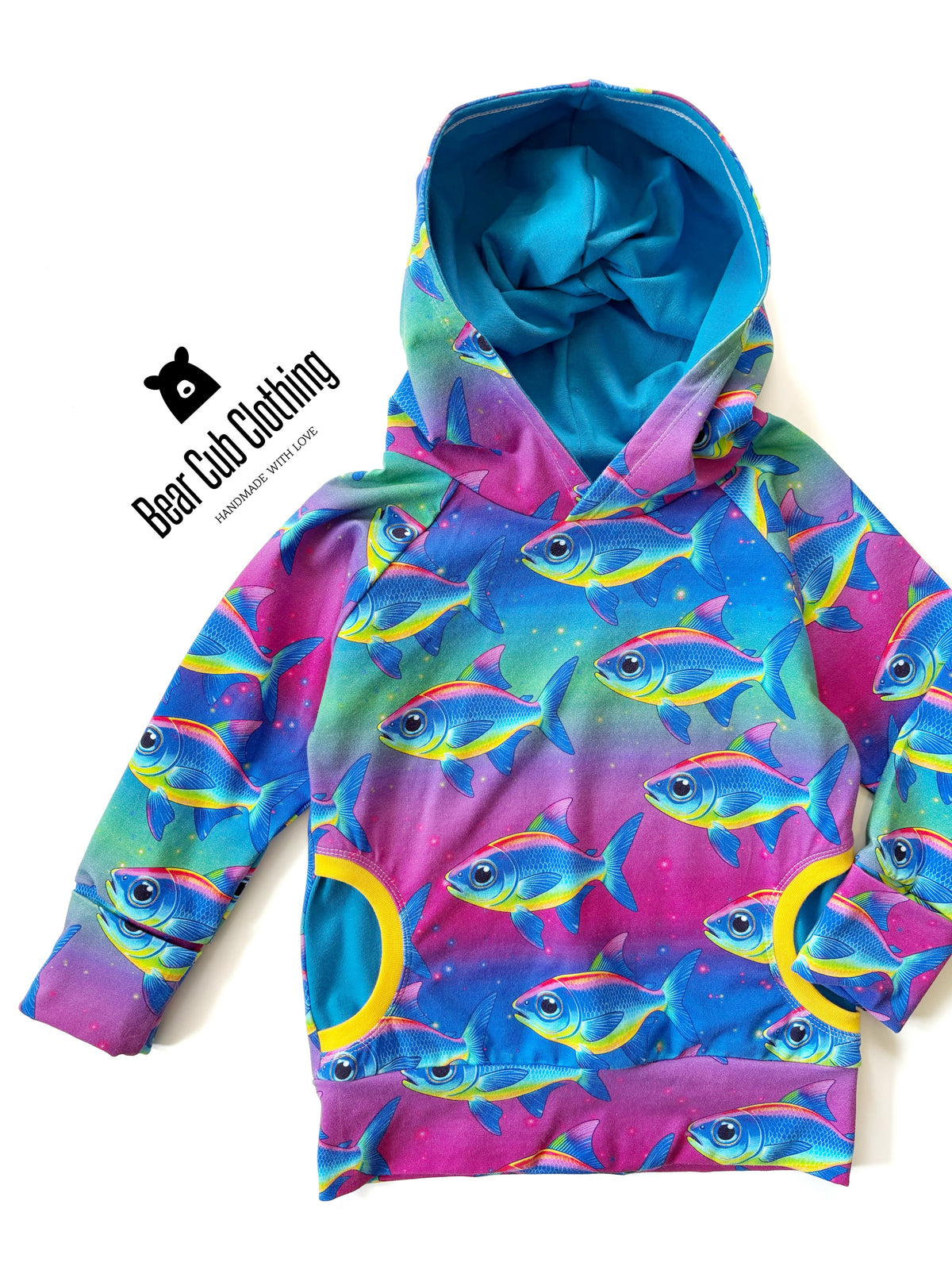 3-6 year Neon Tetra Hoodie