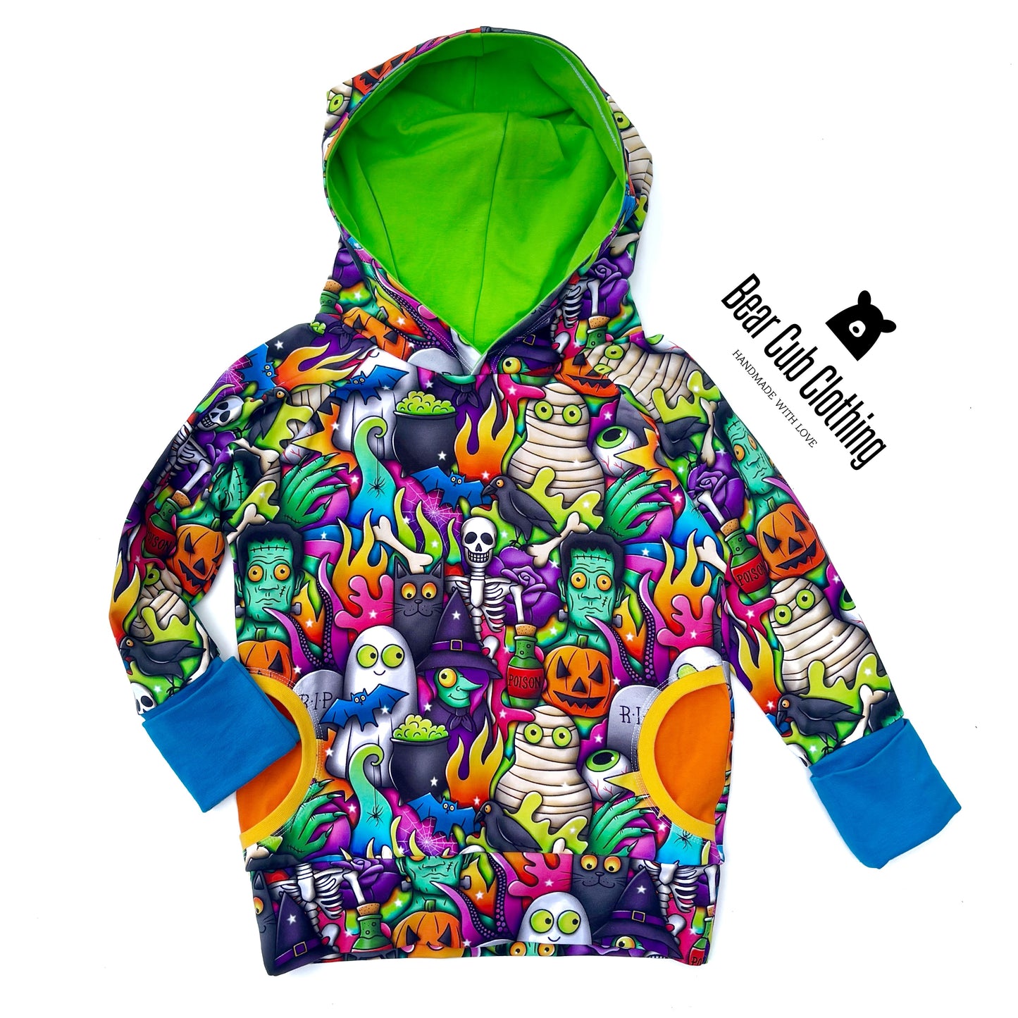 6-9 years Halloween Character Hoodie