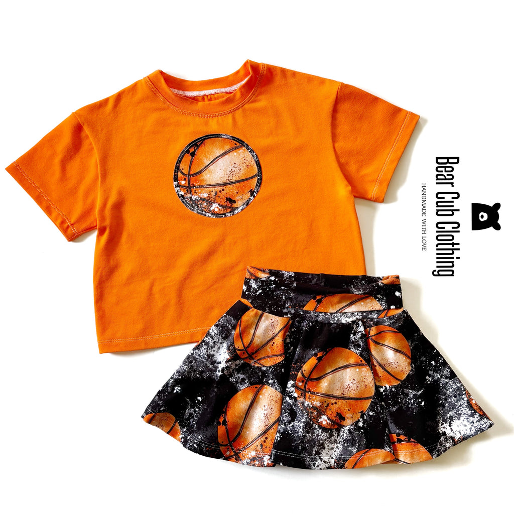 4t Basketball Tee & Skort