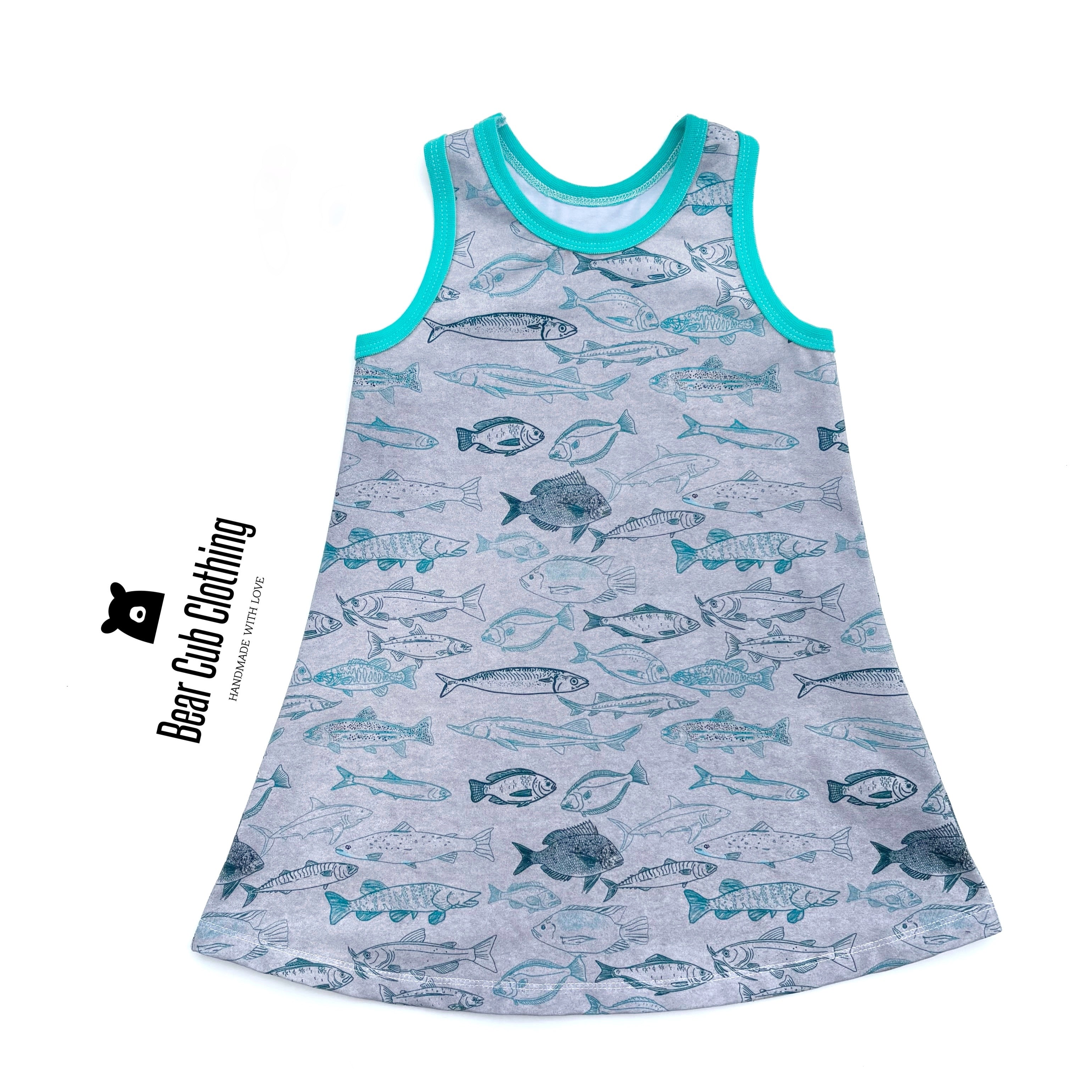 2t Fish Racerback Dress