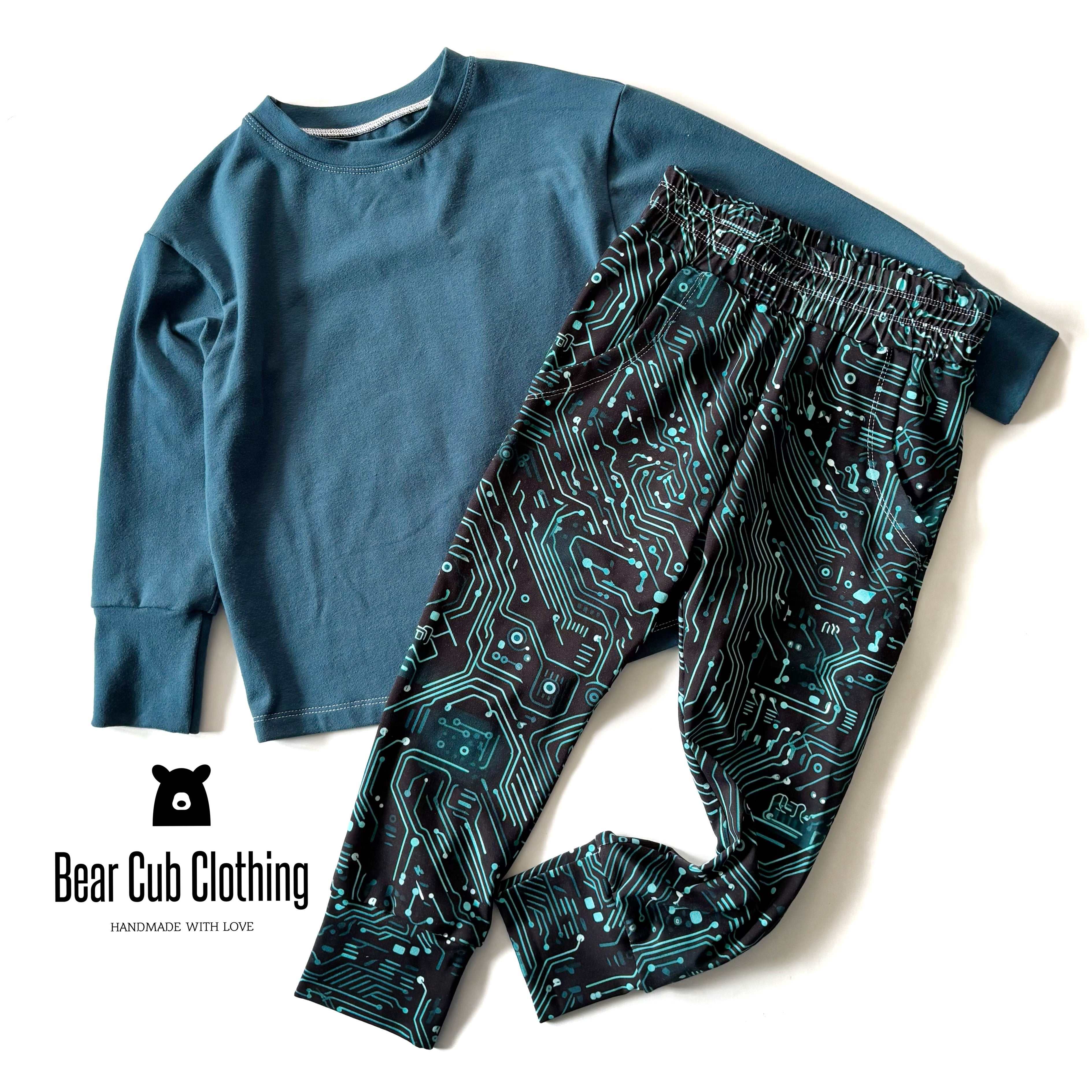 5t Circuit Board Joggers & Tee Set