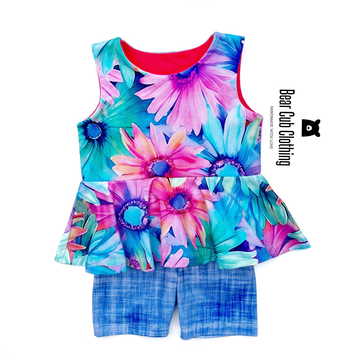 12 months Neon Floral Set