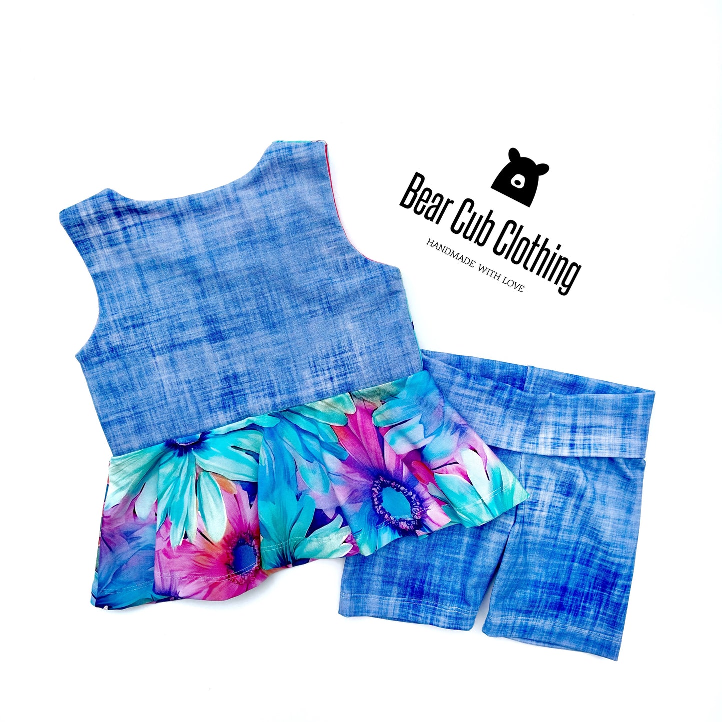 12 months Neon Floral Set